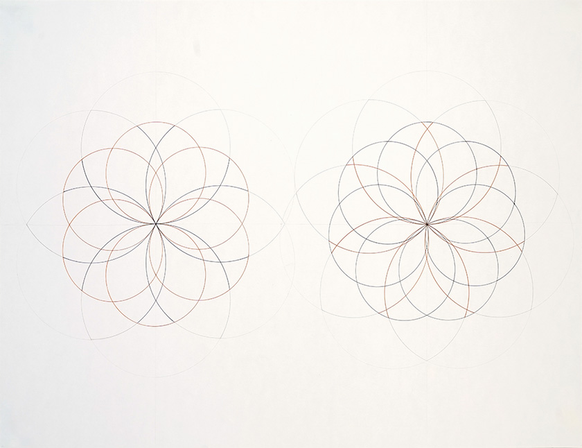 CuFe2-3 - drawing on paper