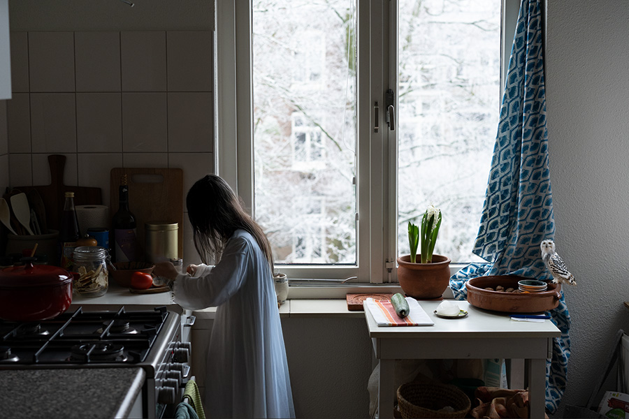 The Kitchen - Breakfast with Owl